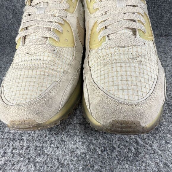 Nike Air Max 90 Terrascape Womens 6.5 Shoes Light Bone Beige Athletic Sneakers - Picture 10 of 14